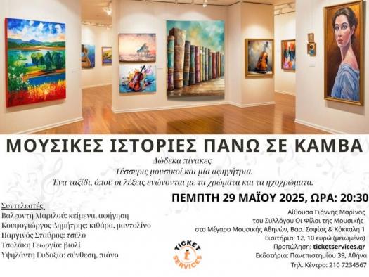 Αφίσα με πληροφορίες της εκδήλωσης