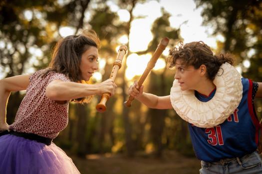 Φωτογραφία των συντελεστών της παράστασης