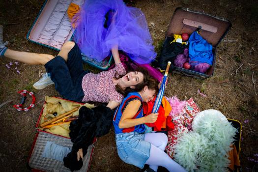 φωτογραφία των συντελεστών της παράστασης